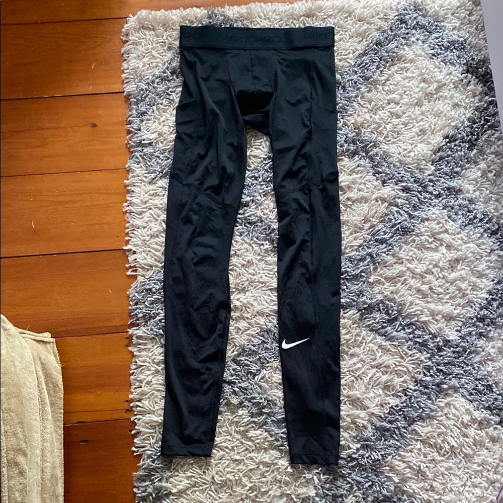 Nike Black Compression Leggings Performance Fit